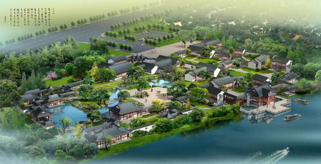 嘉興南湖風景區勺園工程