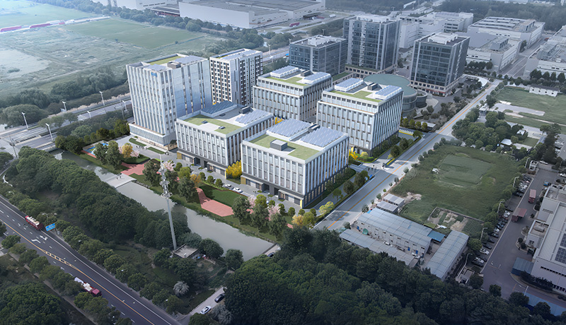 上海青浦工業園區新建研發基地（上海徳地泰實業有限公司）