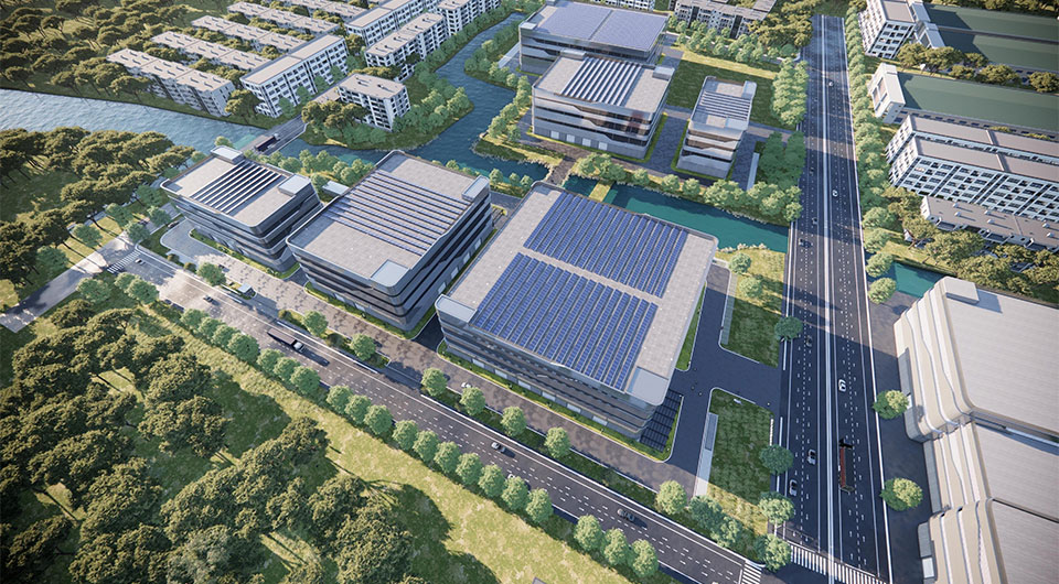 平湖市虹霓智造產業園項目及基礎配套工程-智造產業園區二期項目(年產500套高端智能裝備項目)工程